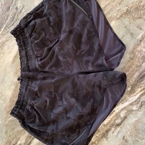 Lululemon Black Camo Shorts